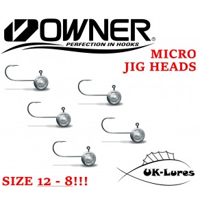 Jig Heads Owner Micro Precision 5pcs Owner Hooks