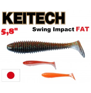 Keitech Swing Impact FAT 5.8" 4 pcs