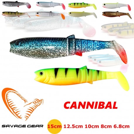 Savage Gear LB Cannibal Shad - UK-Lures